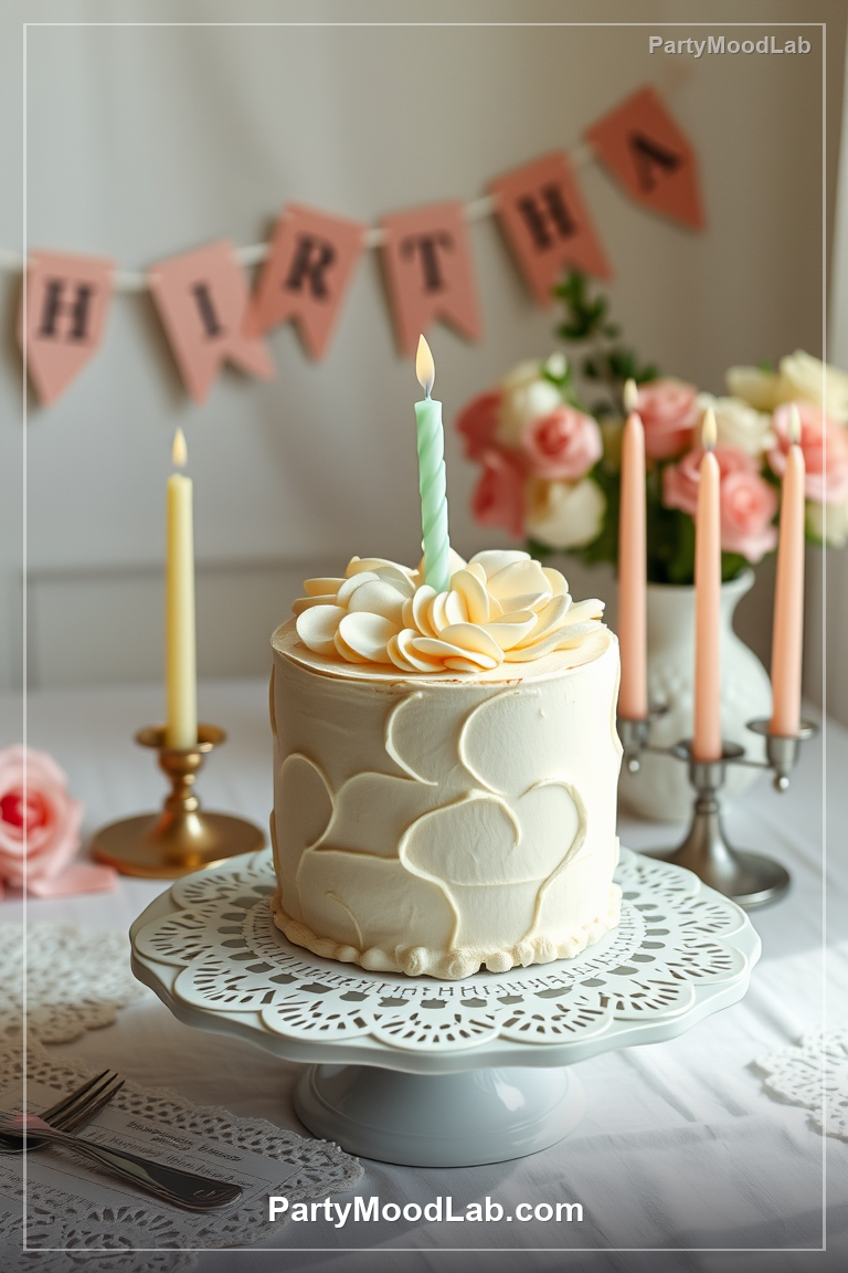 Vintage Cake Table Birthday decor ideas — PartyMoodLab