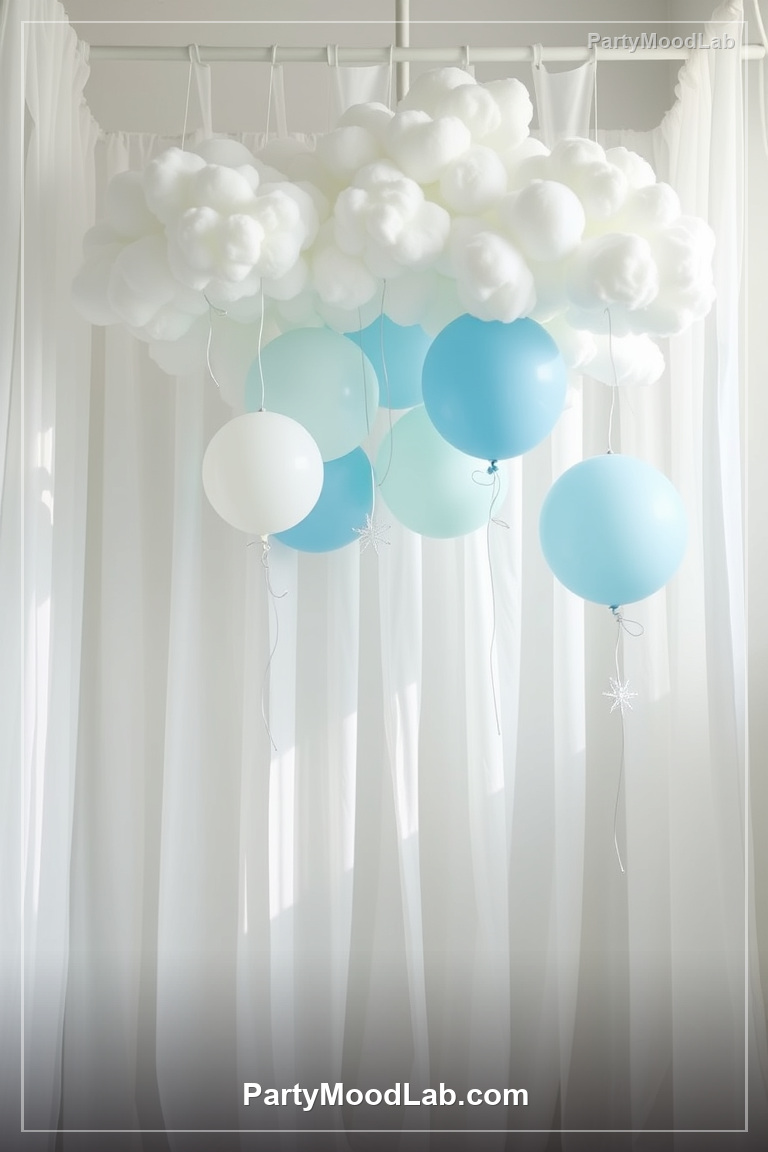 Cloud Nine Baby Shower decor ideas — PartyMoodLab