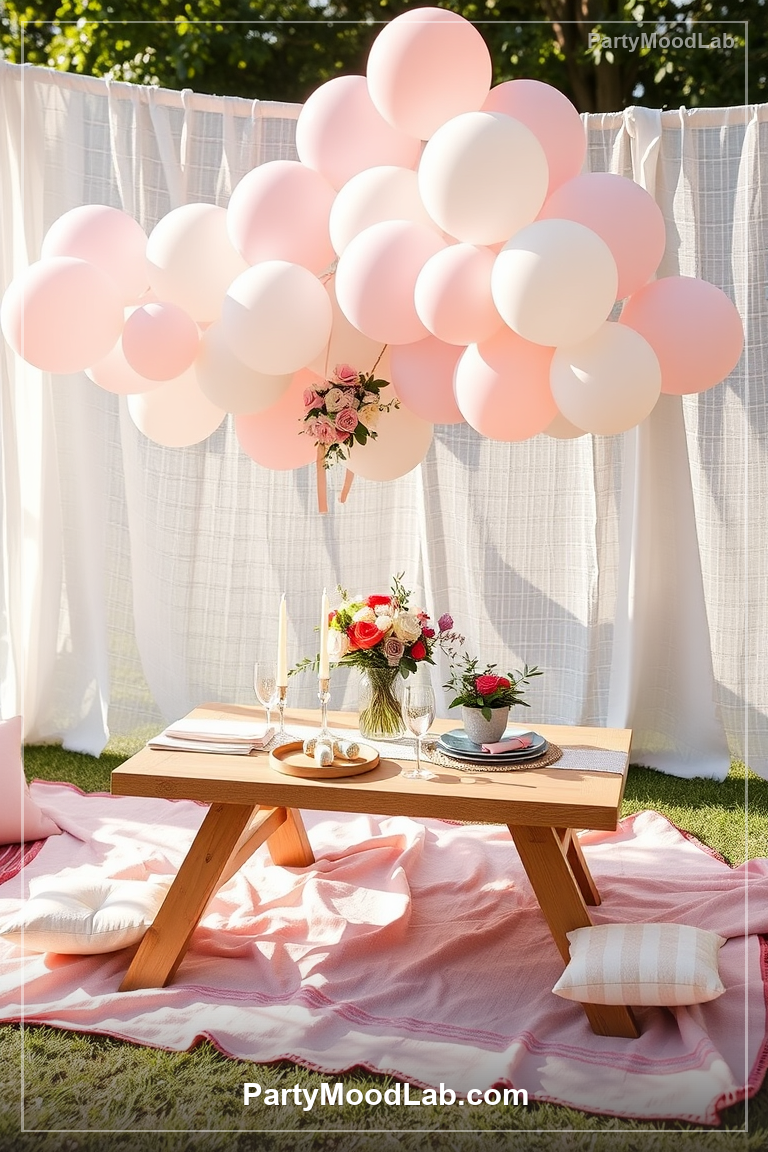 Pastel Picnic Birthday decor ideas — PartyMoodLab