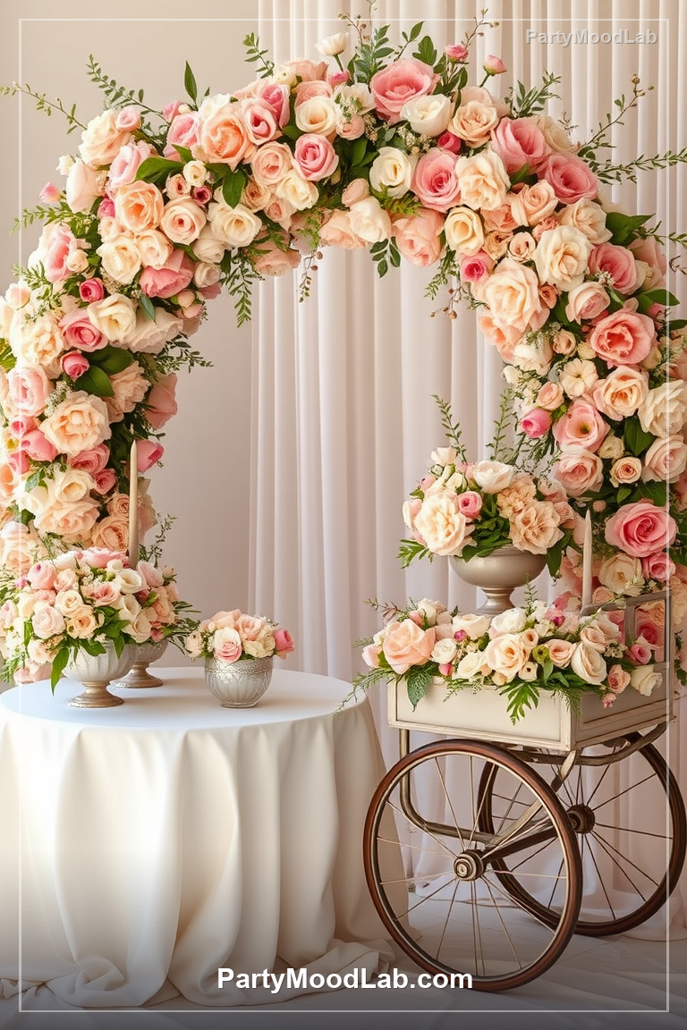 Baby in Bloom Floral Shower decor ideas — PartyMoodLab