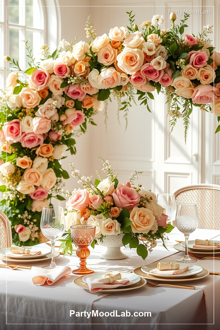 Floral Birthday Brunch decor ideas — PartyMoodLab