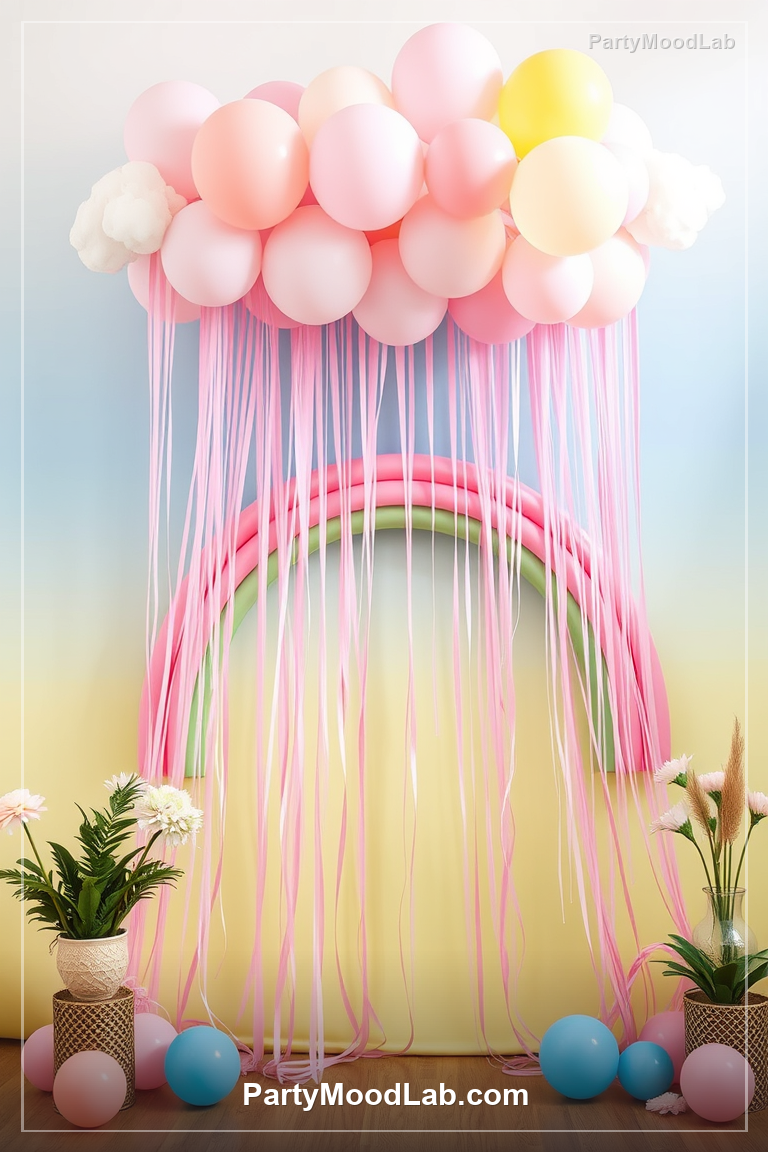 Pastel Rainbow Baby Shower decor ideas — PartyMoodLab