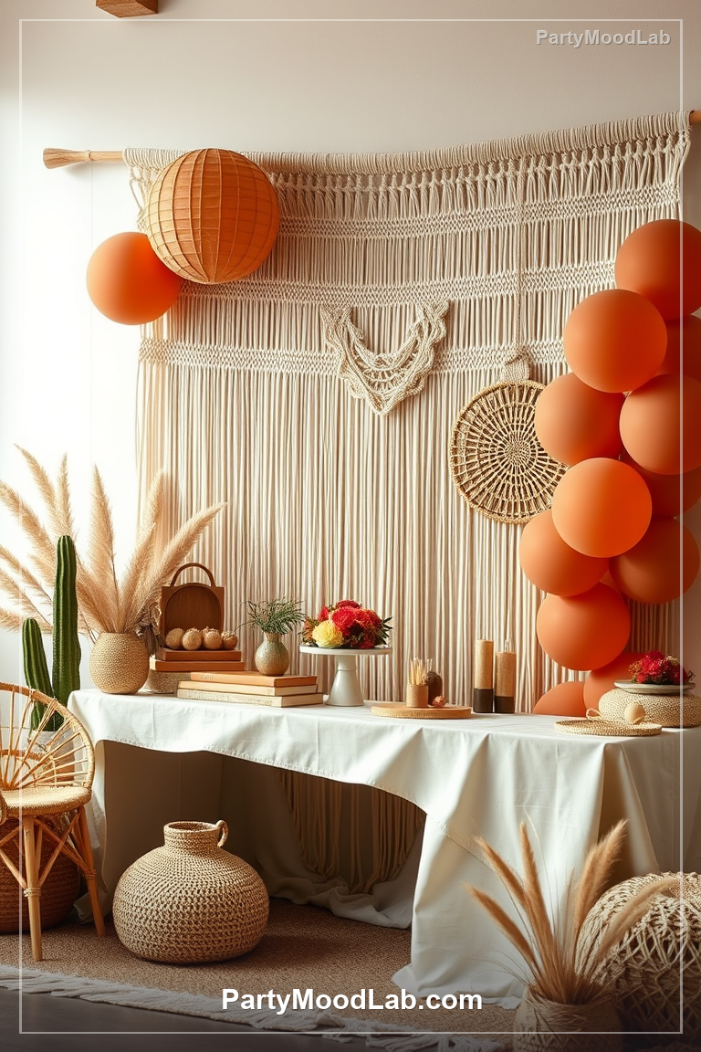Boho Desert Birthday decor ideas — PartyMoodLab