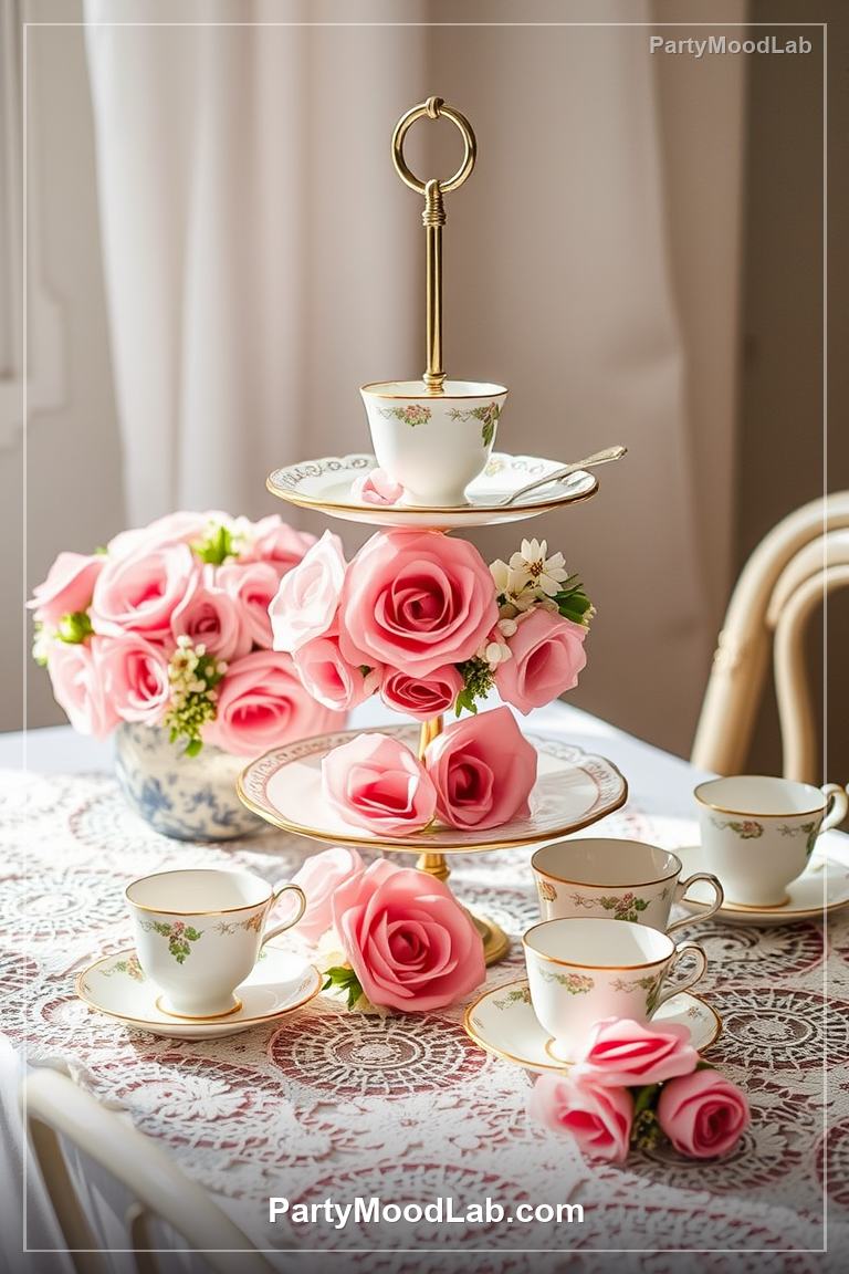 Tea Party Baby Shower decor ideas — PartyMoodLab