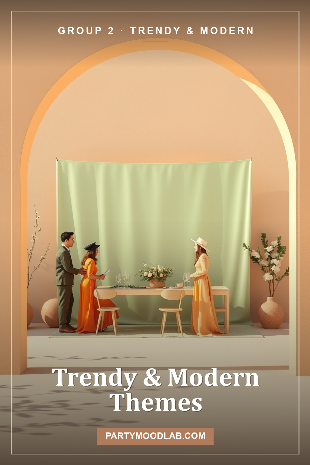Trendy & Modern graduation themes
