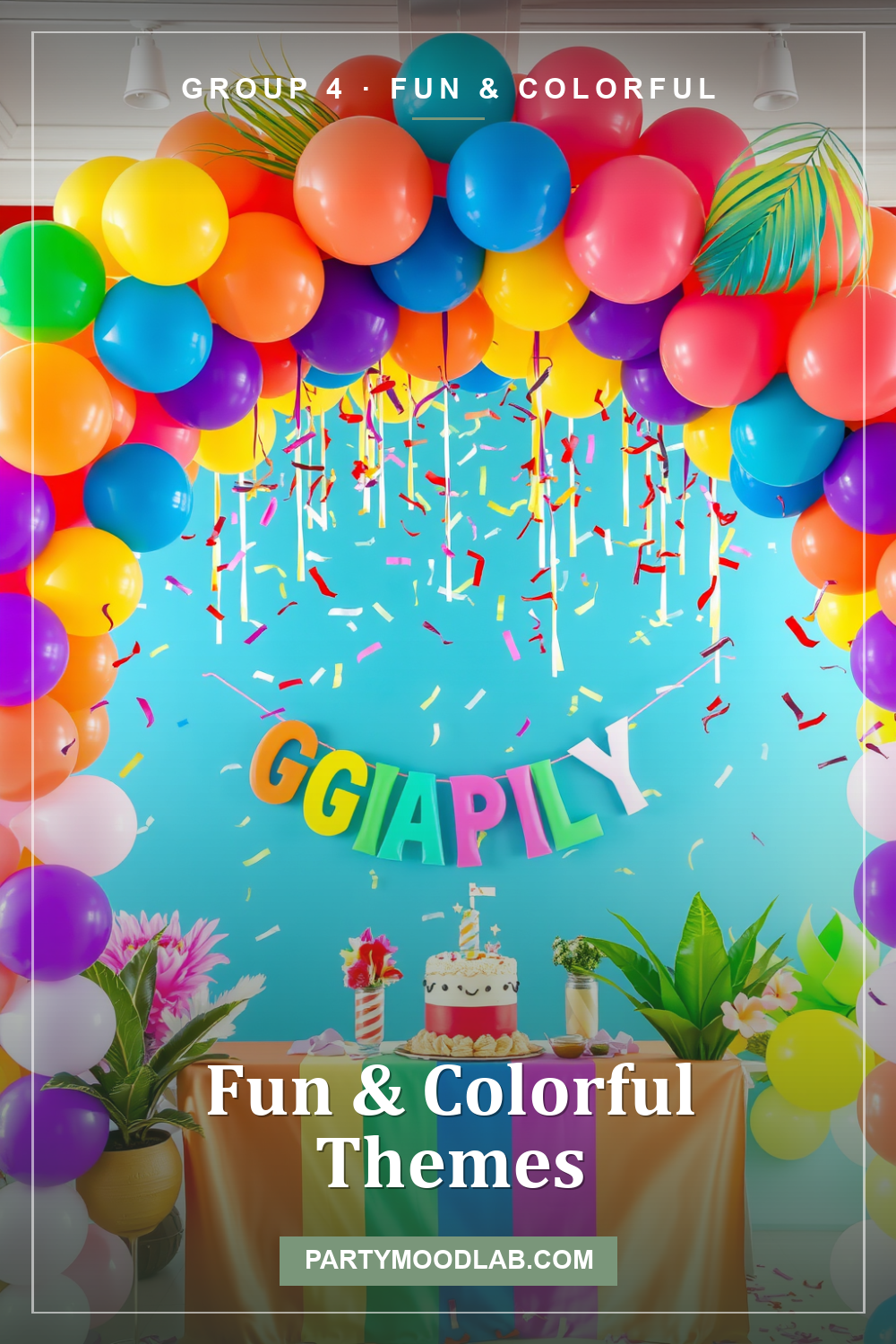 Fun & Colorful graduation themes